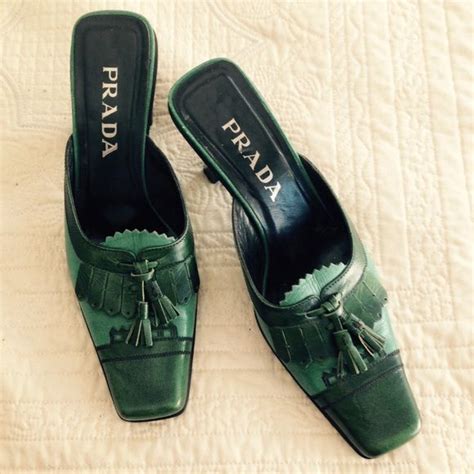 vintage prada mules|vintage Prada heels.